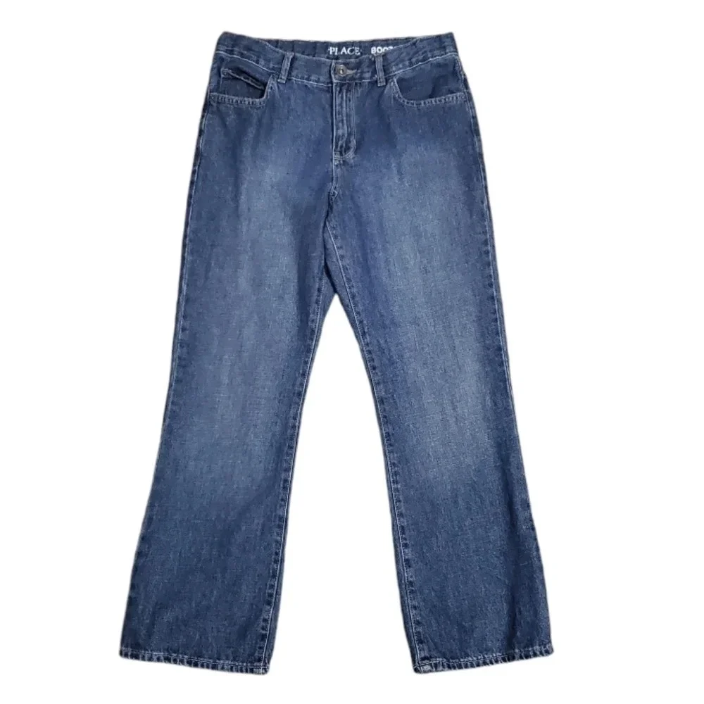 The Children's Place Boy's Bootcut Husky Jeans 12 Husky